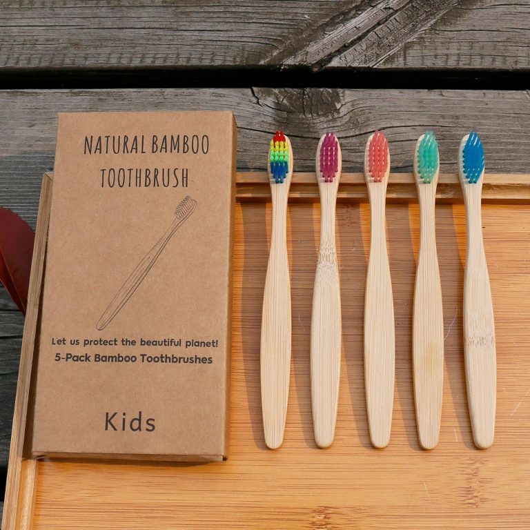 Children's bamboo toothbrush set Bamboo Toothbrush Manufacturer