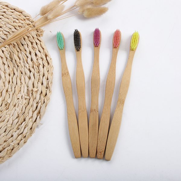 Sharpening brushed bamboo crank toothbrush (2)