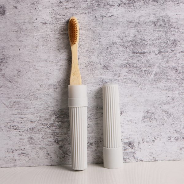 Portable plant fiber bamboo toothbrush (3)