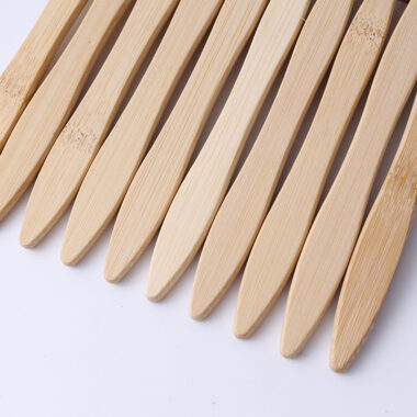 10-Pack Soft Adult Bamboo Toothbrush with Custom Logo Box