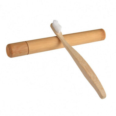 10-Pack Biodegradable Organic Bamboo Toothbrush Set for Adults and Teens