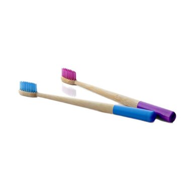 Adult Bamboo Toothbrush with Charcoal Bristles Eco Friendly