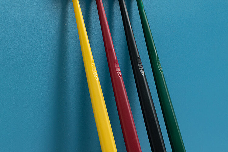 Adult Wide Head Soft Toothbrush Macaron Color Charcoal Bristles