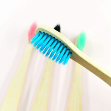Reusable Soft Bristle Bamboo Toothbrush with Custom Logo and CE Certification