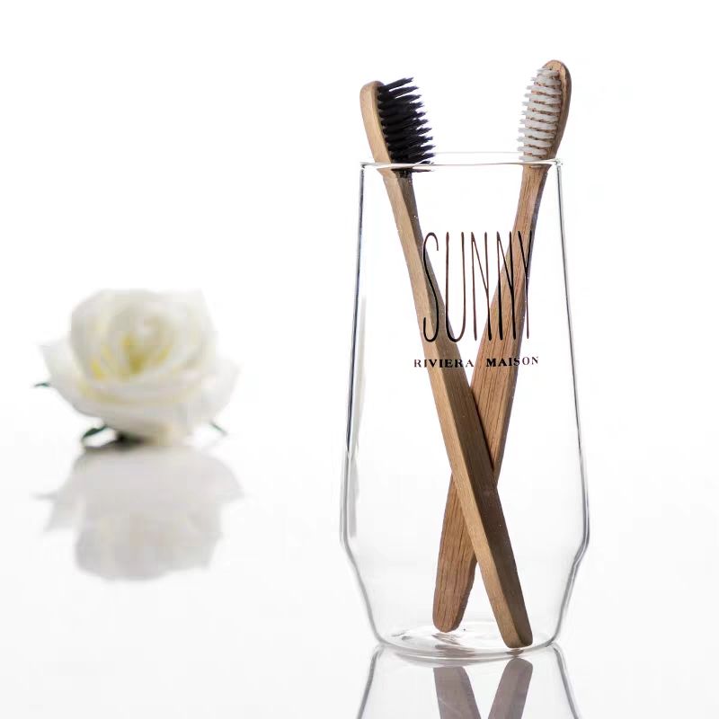 Reusable Soft Bristle Bamboo Toothbrush with Custom Logo and CE Certification