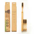 Diamond Shape Natural Bamboo Toothbrush with Soft Bristles