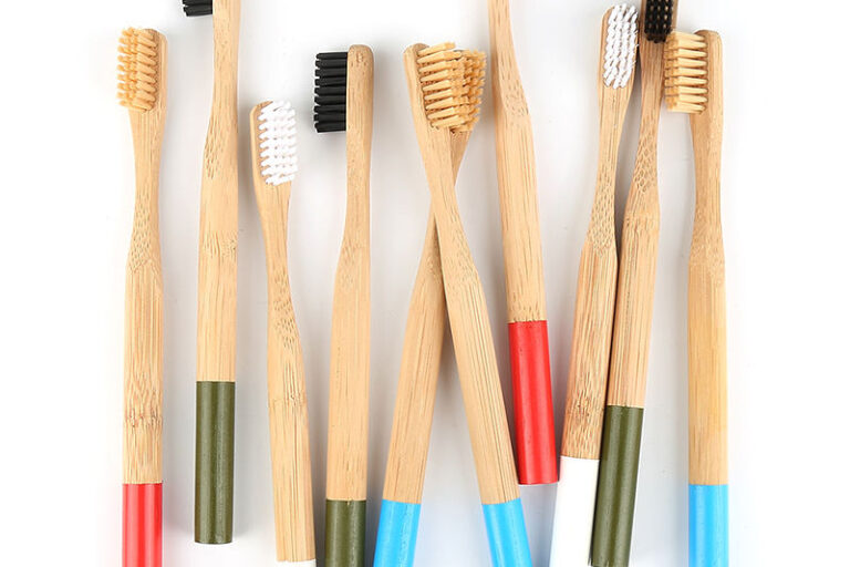 Free Sample Biodegradable Natural Bamboo Toothbrush for Adults