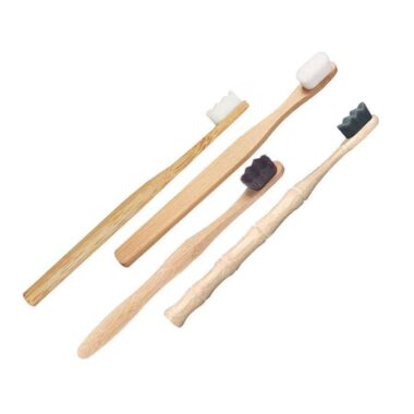 Free Sample Biodegradable Natural Bamboo Toothbrush for Adults