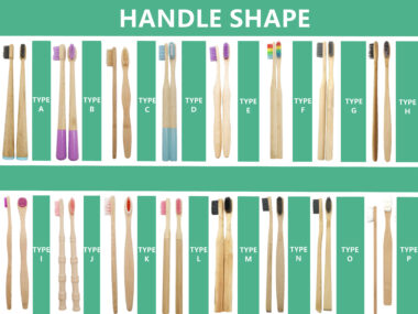 Free Sample Biodegradable Natural Bamboo Toothbrush for Adults