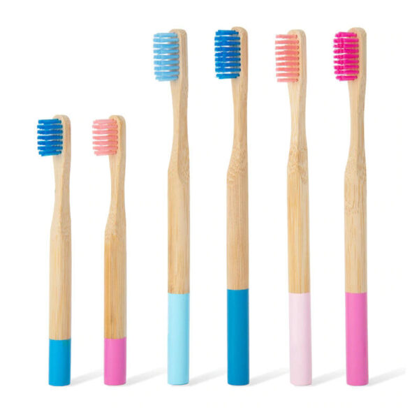 Free Sample Biodegradable Natural Bamboo Toothbrush for Adults