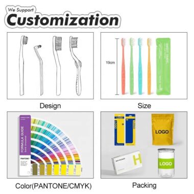 Luxury Adult Soft Toothbrush with Charcoal Bristles and Elegant Handle