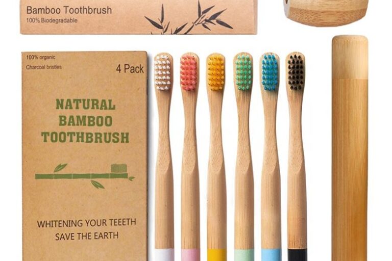 Disposable Eco-Friendly Bamboo Toothbrush for Hotel Amenities