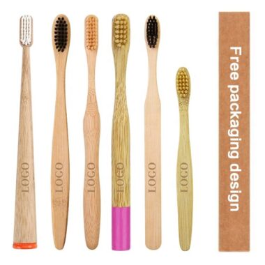Disposable Eco-Friendly Bamboo Toothbrush for Hotel Amenities