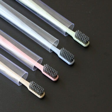 Disposable Wheat Straw Toothbrush for Couples – Small Head, Soft Bristles