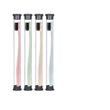 Disposable Wheat Straw Toothbrush for Couples – Small Head, Soft Bristles