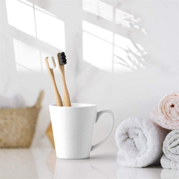 Ultra Soft 10000 Bristle Bamboo Toothbrush for Sensitive Teeth