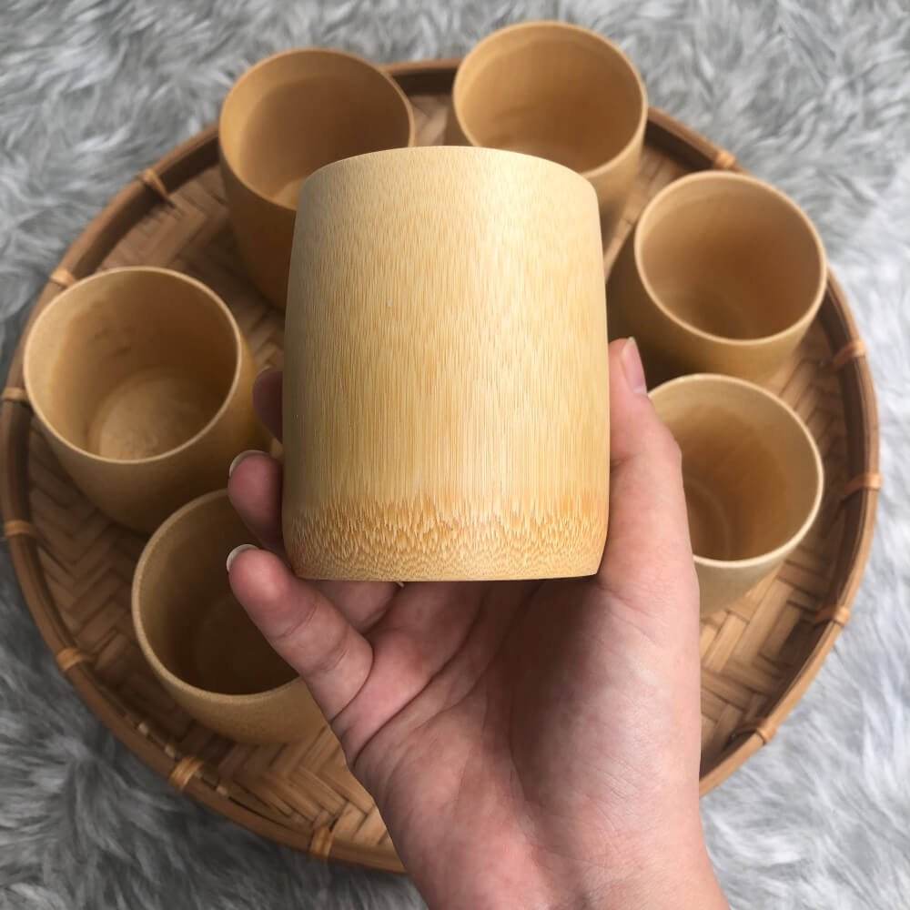 Bamboo cups (3)